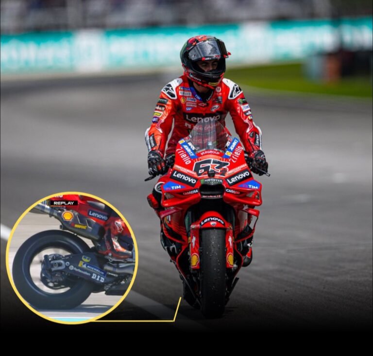 Rear-Tyre Puncture Forced Francesco Bagnaia’s DNF at Malaysian GP