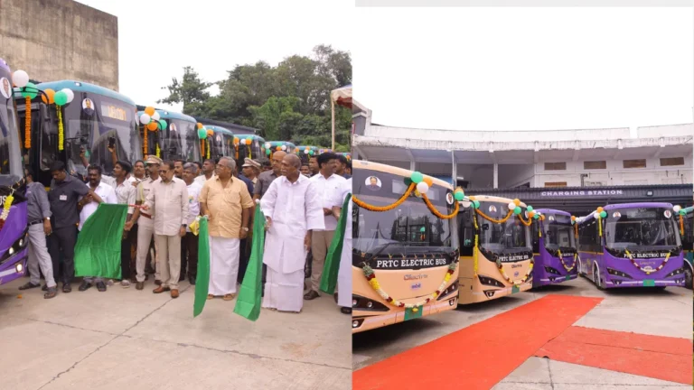 Puducherry Launches 25 Olectra Electric Buses Under Smart City Initiative