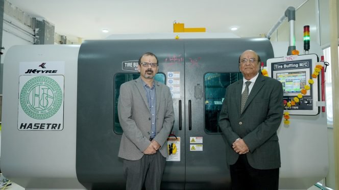 ty­re buffing and grinding machine