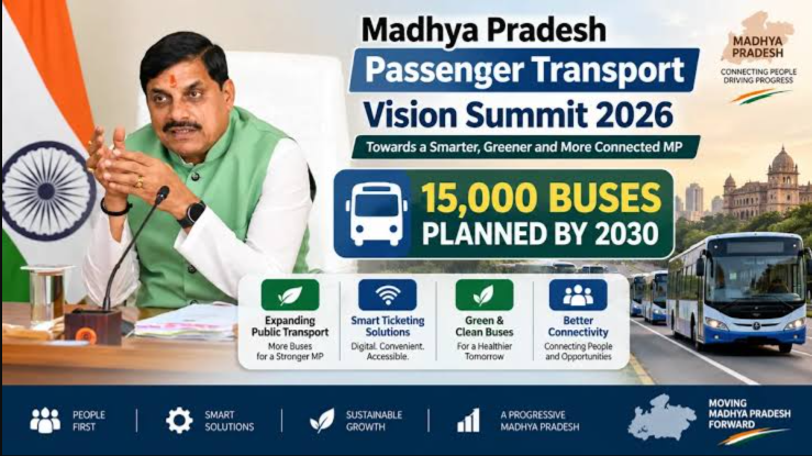 Madhya Pradesh Sets Out Mobility Vision 2030 with 15,000 Modern Buses